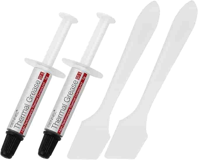 Imagen 1 de Paquete de pastas térmicas para CPU GT-1 Silver (0.04 oz* 5), alto rendimiento - 2