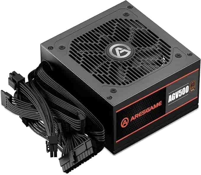 Imagen 1 de ARESGAME AGV Series 500W Fuente de Alimentación ATX 80+ Bronze (No Modular)