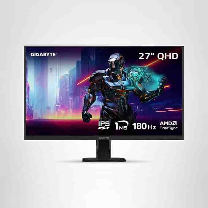 Imagen 1 de GIGABYTE GS27Q Advanced – Monitor Gamer IPS 27" QHD 180Hz 1ms MPRT con FreeSync y HDR10