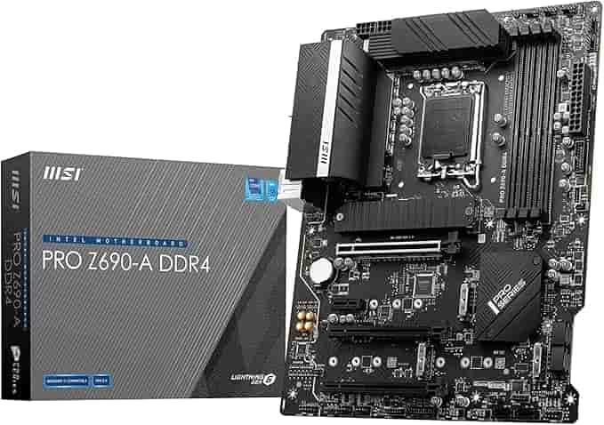 Imagen 1 de MSI PRO Z690-A DDR4 ProSeries – Placa Base ATX para Gaming | LGA 1700, Intel 12ª Gen
