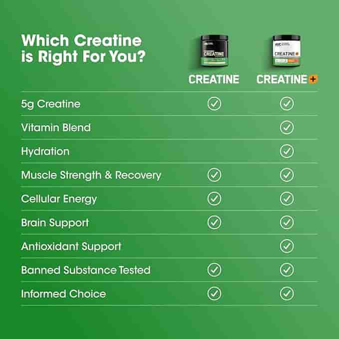 Imagen 3 de Optimum Nutrition Monohidrato de creatina micronizada en polvo