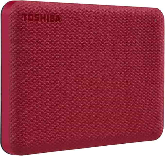 Imagen 1 de Disco Duro Externo Toshiba Canvio 1TB USB 3.0 | HDD Portátil 2.5 - Rojo