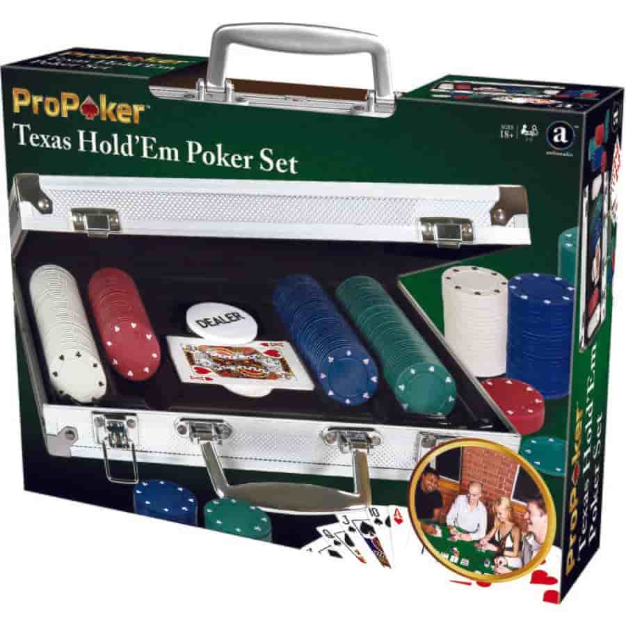 Imagen 1 de Set de Poker 200 Fichas Profesionales 11.5g con Maletín de Aluminio – Poker Chips para Texas Holdem