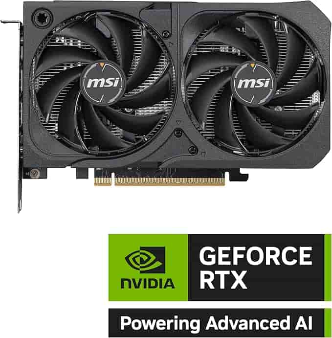 Imagen 1 de MSI GeForce RTX 5050 GAMING Shadow 2X OC 8GB GDDR6