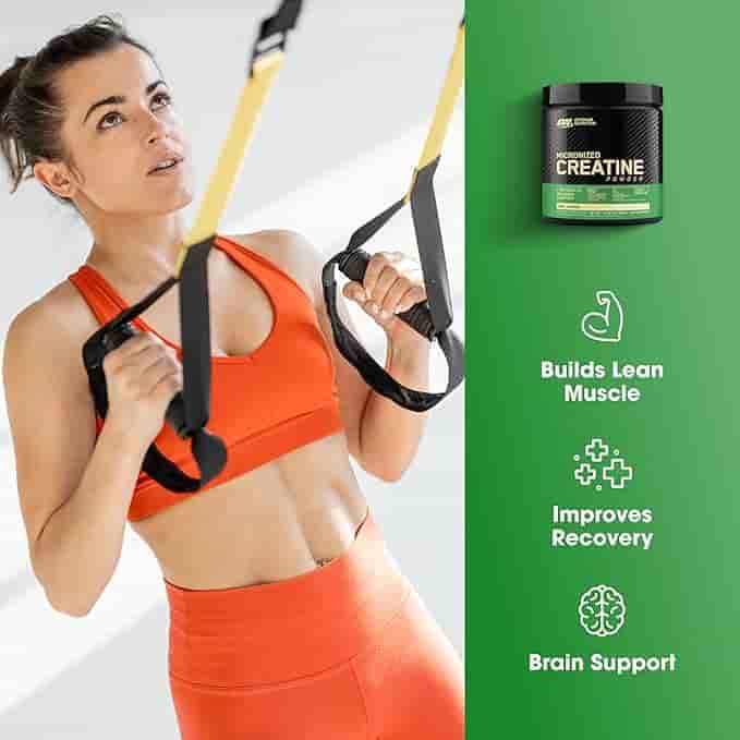 Imagen 2 de Optimum Nutrition Monohidrato de creatina micronizada en polvo