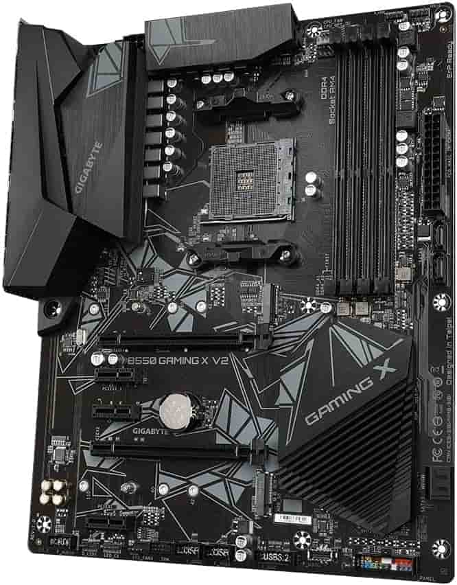 Imagen 2 de GIGABYTE B550 Gaming X V2 – Tarjeta Madre ATX AM4 para AMD Ryzen