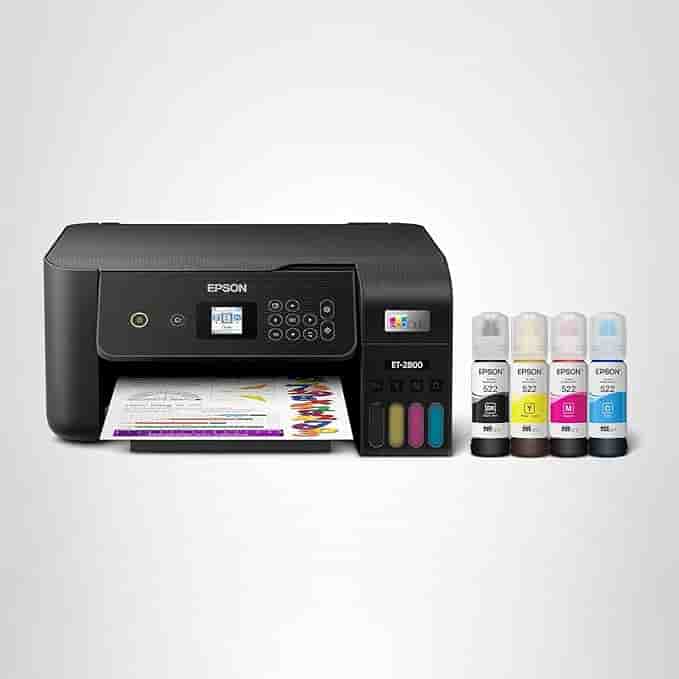Imagen 1 de Epson EcoTank ET-2800 – Impresora Supertank inalámbrica a color, Todo-en-Uno