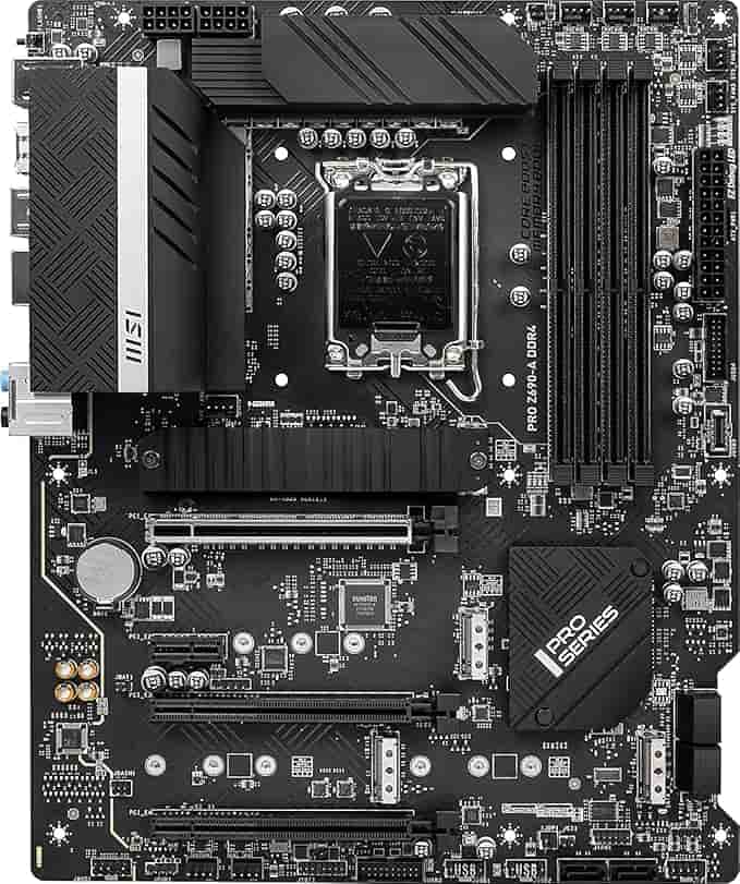 Imagen 1 de MSI PRO Z690-A DDR4 ProSeries – Placa Base ATX para Gaming | LGA 1700, Intel 12ª Gen