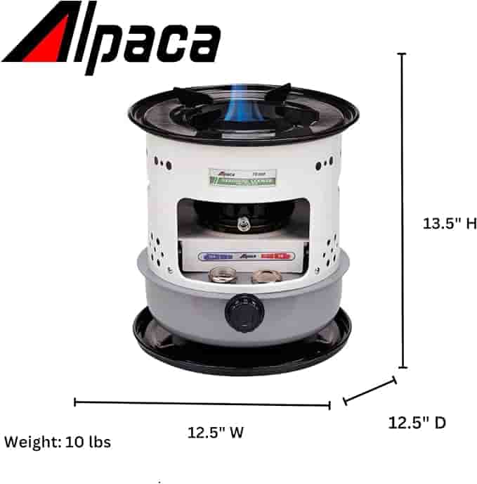 Imagen 3 de Alpaca Estufa Grande de cocina de queroseno 8500 BTU