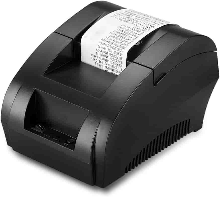 Imagen 1 de Impresora Térmica de Tickets 58mm USB Symcode MJ-5890K para Negocios y POS - Negro