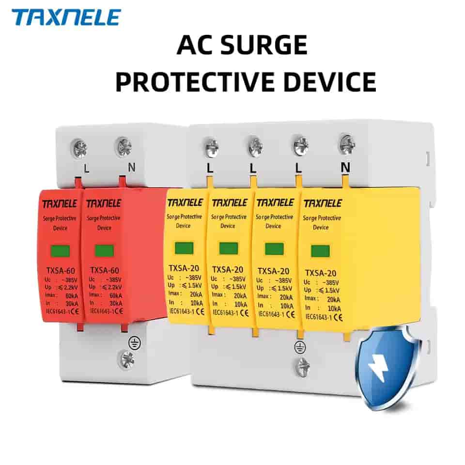 Imagen 1 de Protector contra Sobretensiones AC SPD 2P  – Protección para Redes Eléctricas y Sistemas Solares