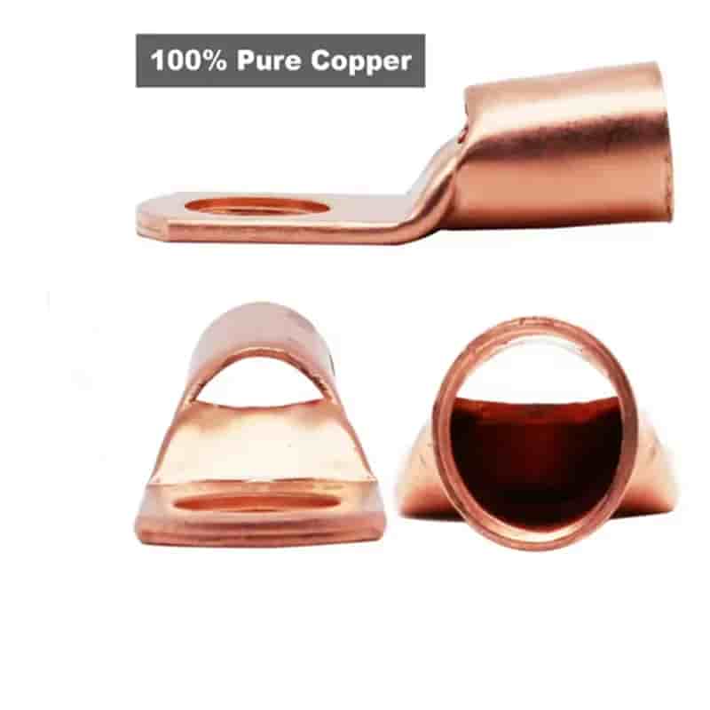 Imagen 1 de Kit de Terminales de Cobre Tipo Ojo (Ring Lug) con Tubos Termorretráctiles