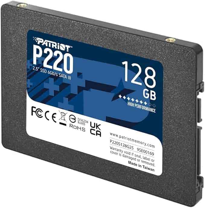 Imagen 1 de Patriot Memory P220 Unidad de estado sólido (SSD) - 128 Gb
