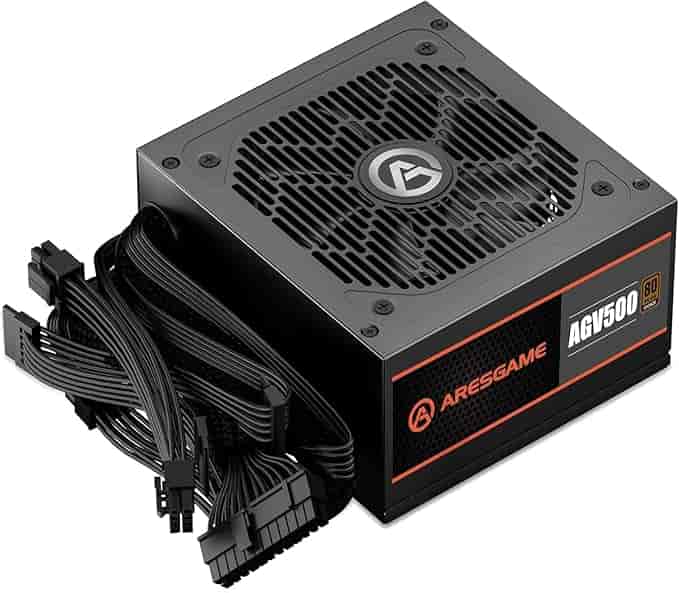 Imagen 1 de ARESGAME AGV Series 500W Fuente de Alimentación ATX 80+ Bronze (No Modular)