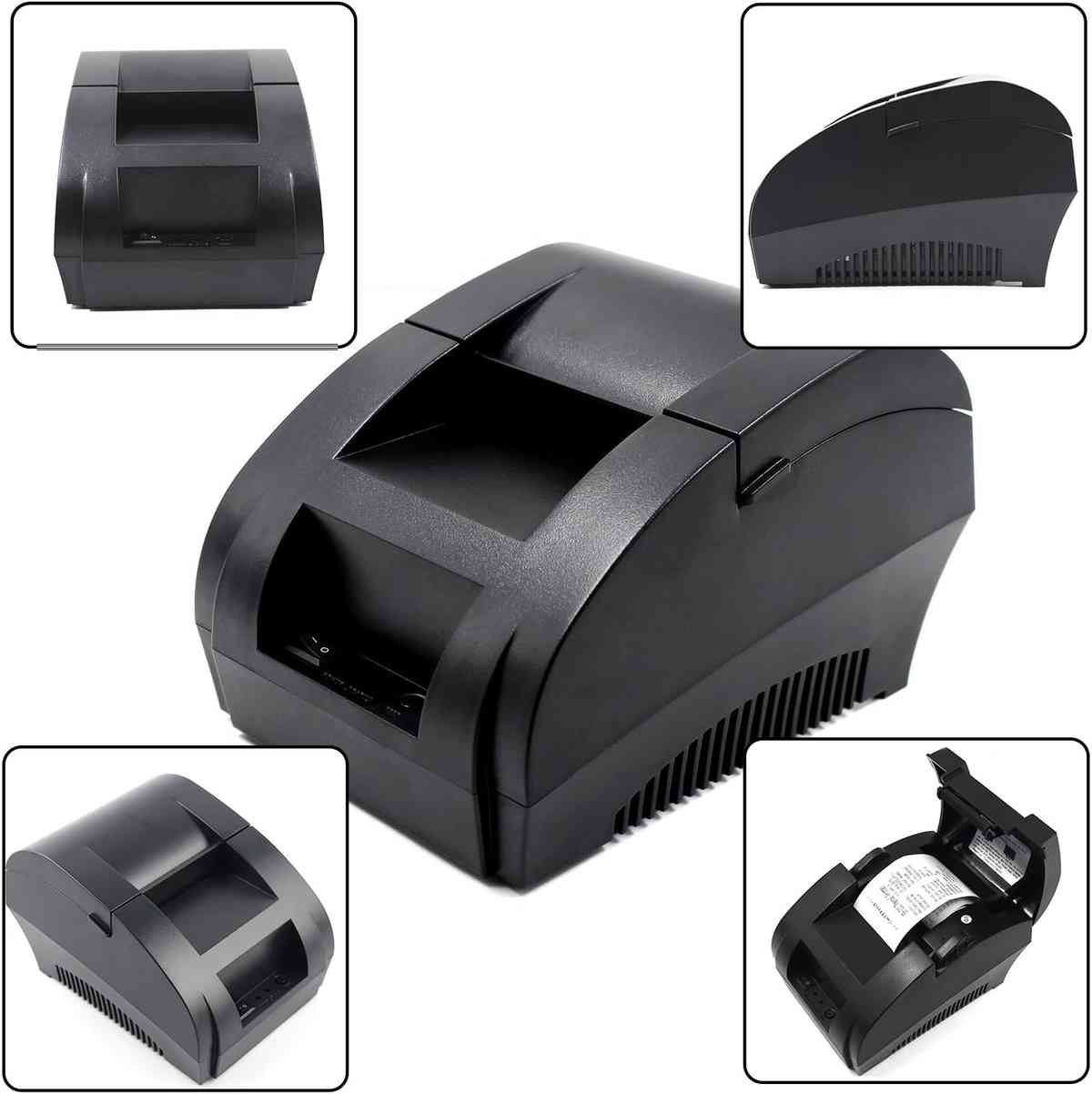 Imagen 1 de Impresora Térmica de Tickets 58mm USB Symcode MJ-5890K para Negocios y POS