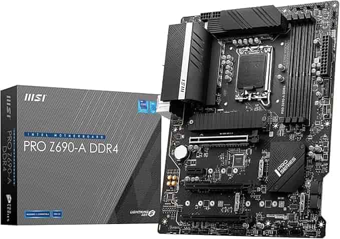 Imagen 1 de MSI PRO Z690-A DDR4 ProSeries – Placa Base ATX para Gaming | LGA 1700, Intel 12ª Gen
