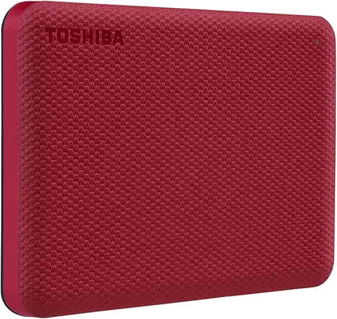 Imagen 1 de Disco Duro Externo Toshiba Canvio 1TB USB 3.0 | HDD Portátil 2.5 - Rojo