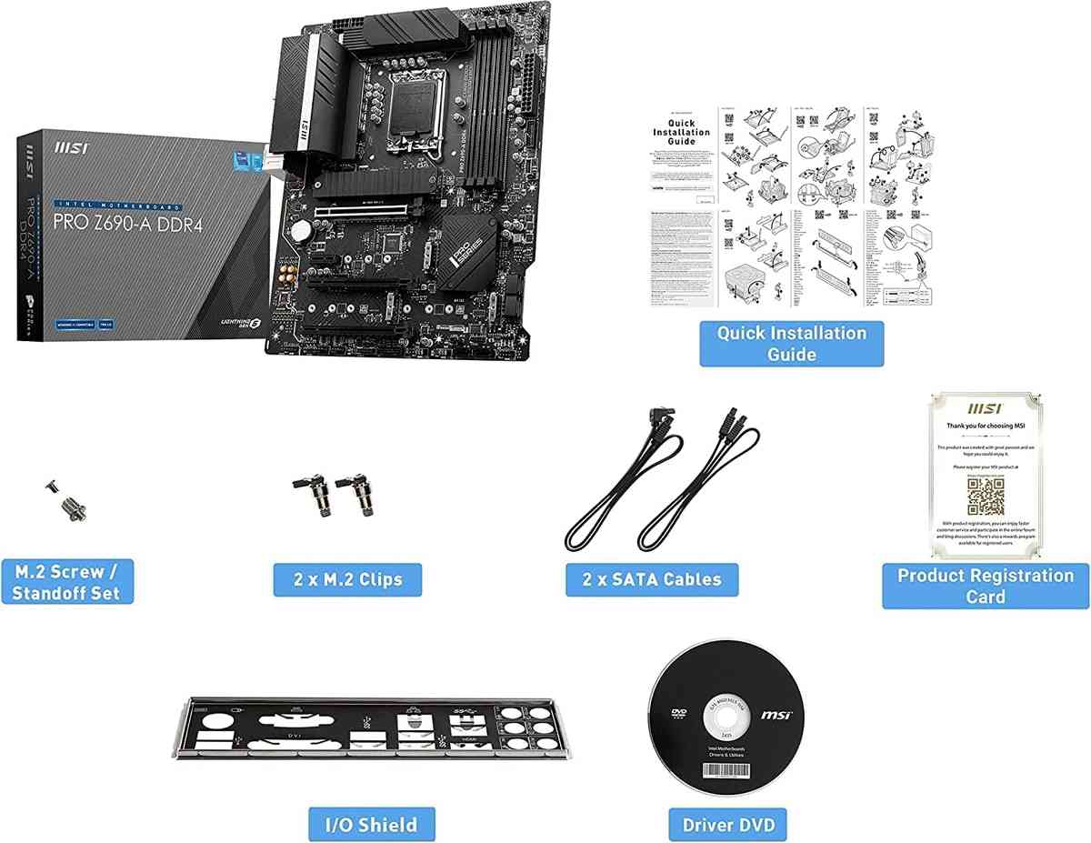 Imagen 4 de MSI PRO Z690-A DDR4 ProSeries – Placa Base ATX para Gaming | LGA 1700, Intel 12ª Gen