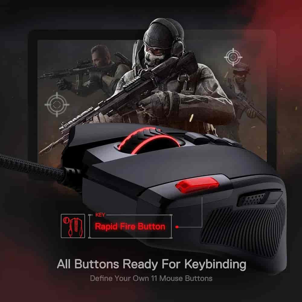 Imagen 3 de Mouse Redragon M612 Predator RGB