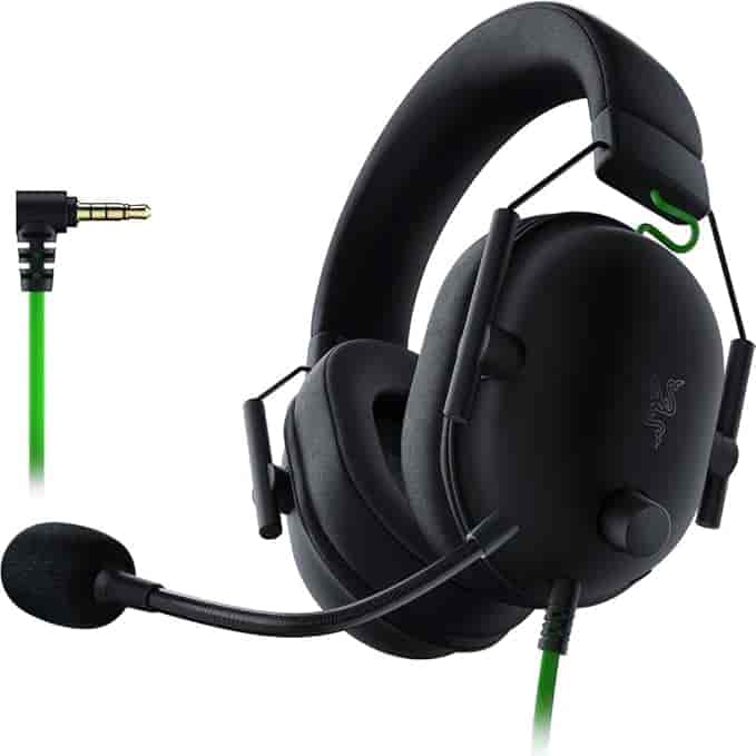 Imagen 1 de Razer BlackShark V2 X Auriculares para gamer: sonido envolvente 7.1, controladores de 1.9