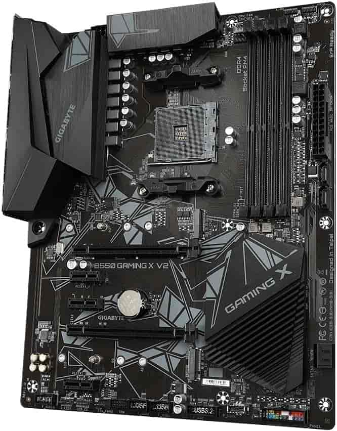 Imagen 2 de GIGABYTE B550 Gaming X V2 – Tarjeta Madre ATX AM4 para AMD Ryzen