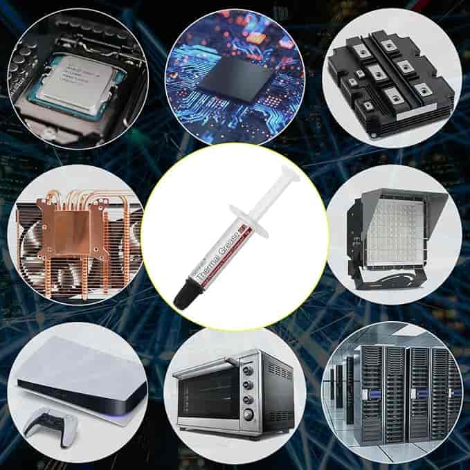 Imagen 2 de Paquete de pastas térmicas para CPU GT-1 Silver, alto rendimiento