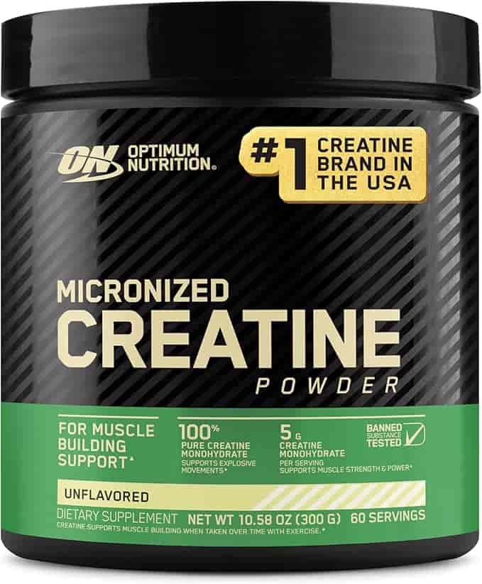 Imagen 1 de Optimum Nutrition Monohidrato de creatina micronizada en polvo