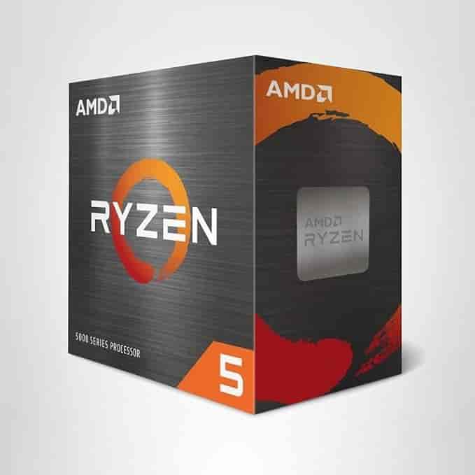 Imagen 1 de AMD Ryzen 5 5500 – Procesador de Escritorio de 6 Núcleos y 12 Hilos con Enfriador Wraith Stealth