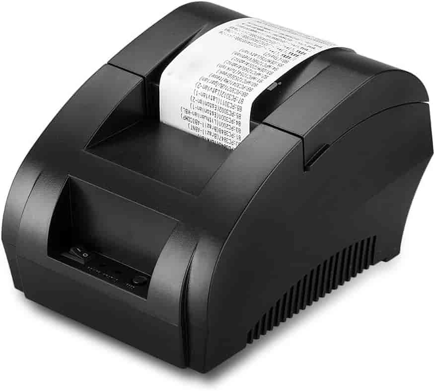 Imagen 1 de Impresora Térmica de Tickets 58mm USB Symcode MJ-5890K para Negocios y POS - Negro