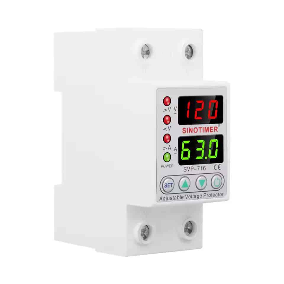 Imagen 2 de Protector Inteligente de Voltaje y Corriente 110V/120V AC con Pantalla Dual