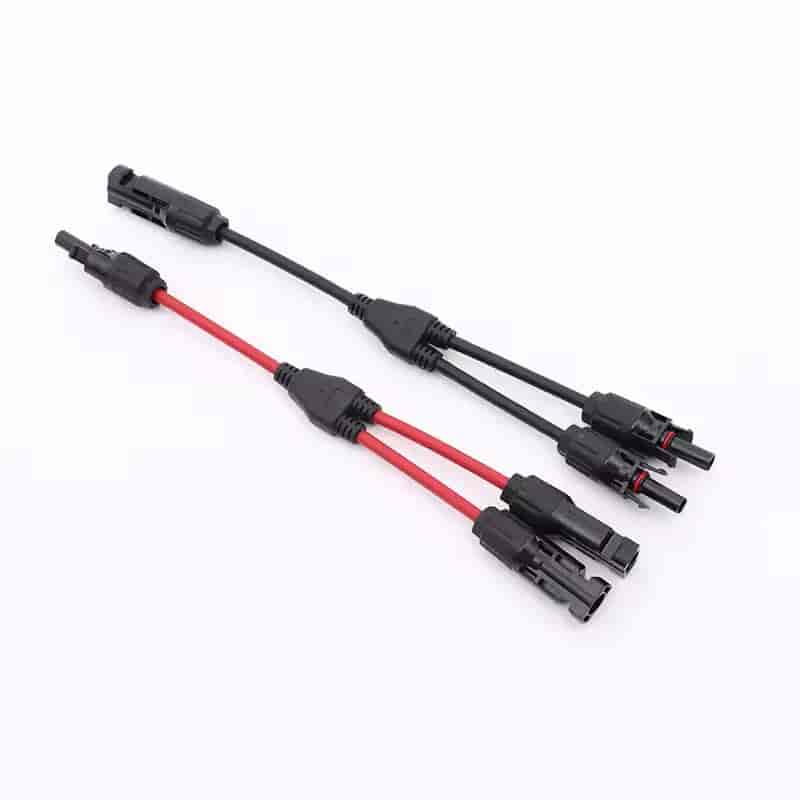 Imagen 1 de Conector Solar Tipo Y 2 en 1 para Paneles Fotovoltaicos – 1000V