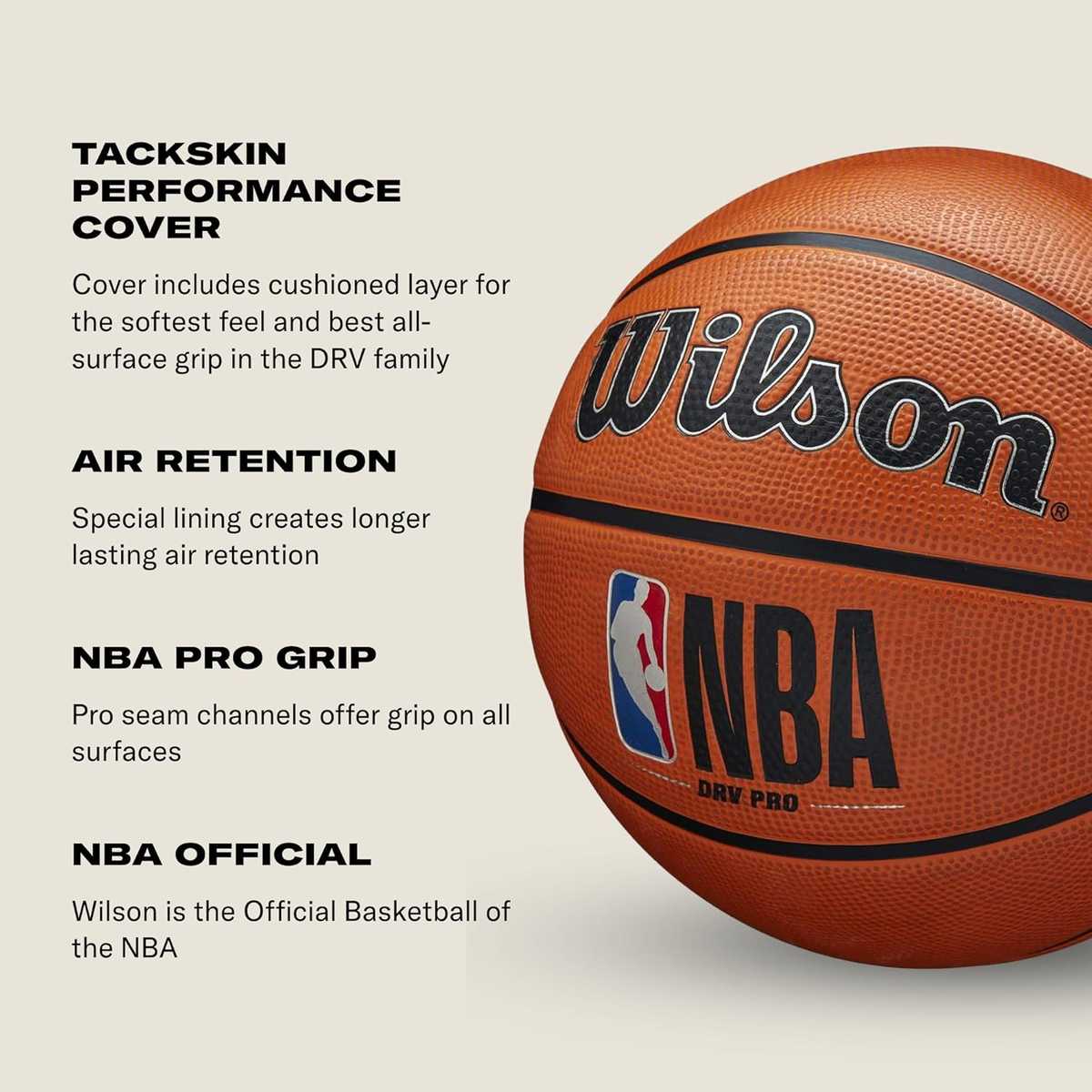 Imagen 3 de Balón de Baloncesto Wilson NBA DRV Series Pro