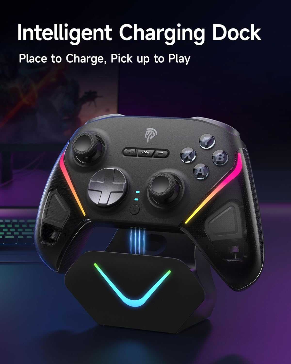 Imagen 2 de EasySMX D10 Controlador inalámbrico