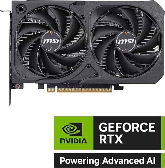 Imagen 1 de MSI GeForce RTX 5050 GAMING Shadow 2X OC 8GB GDDR6