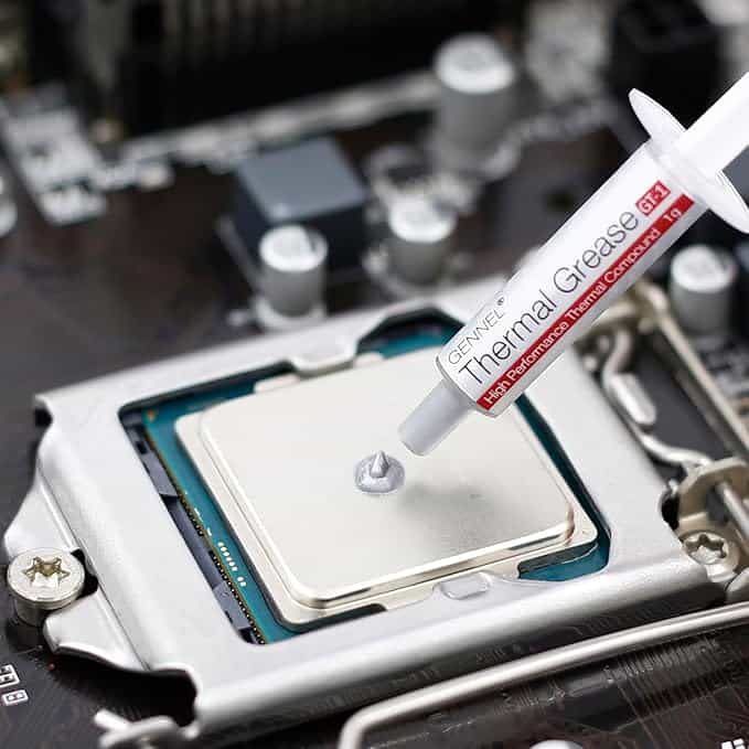 Imagen 3 de Paquete de pastas térmicas para CPU GT-1 Silver, alto rendimiento