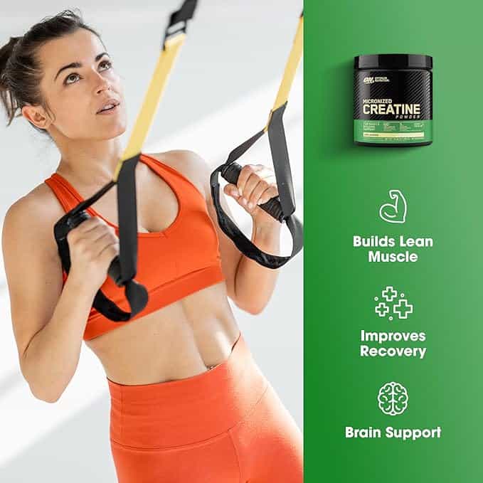 Imagen 2 de Optimum Nutrition Monohidrato de creatina micronizada en polvo