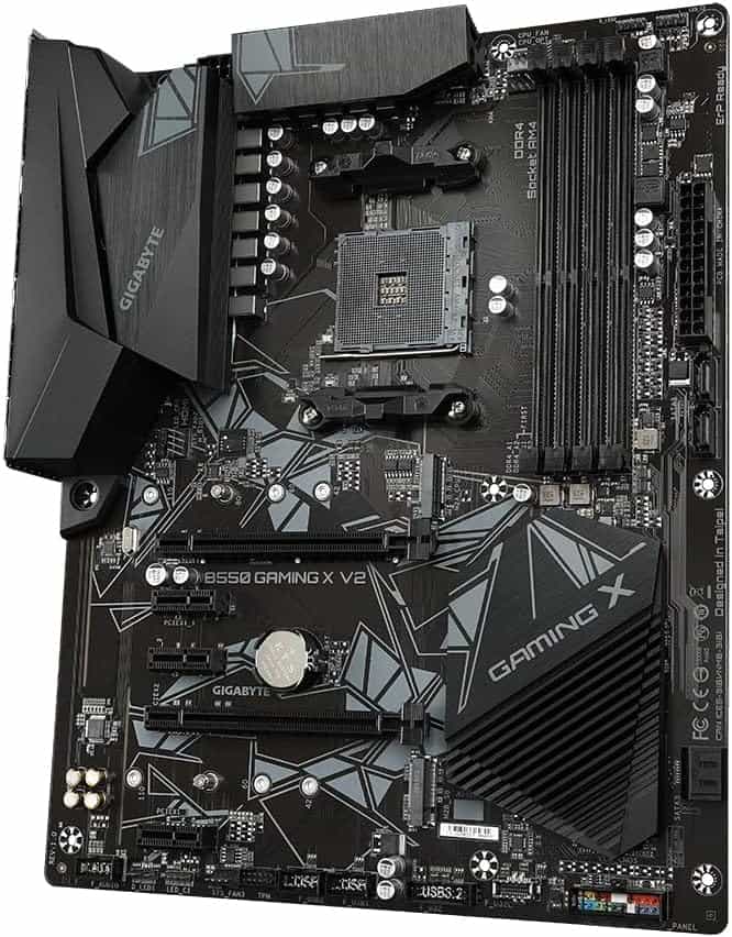 Imagen 2 de GIGABYTE B550 Gaming X V2 – Tarjeta Madre ATX AM4 para AMD Ryzen