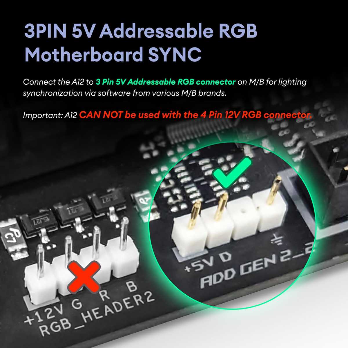 Imagen 3 de Paquete de 5 ventiladores RGB