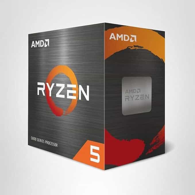 Imagen 1 de AMD Ryzen 5 5500 – Procesador de Escritorio de 6 Núcleos y 12 Hilos con Enfriador Wraith Stealth