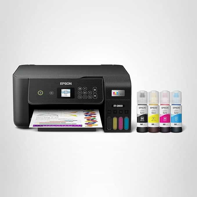 Imagen 1 de Epson EcoTank ET-2800 – Impresora Supertank inalámbrica a color, Todo-en-Uno