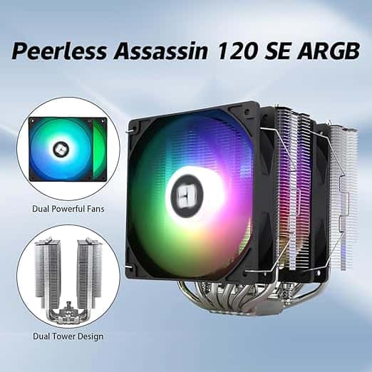 Disipador de CPU Peerless Assassin 120 SE - Vista 3