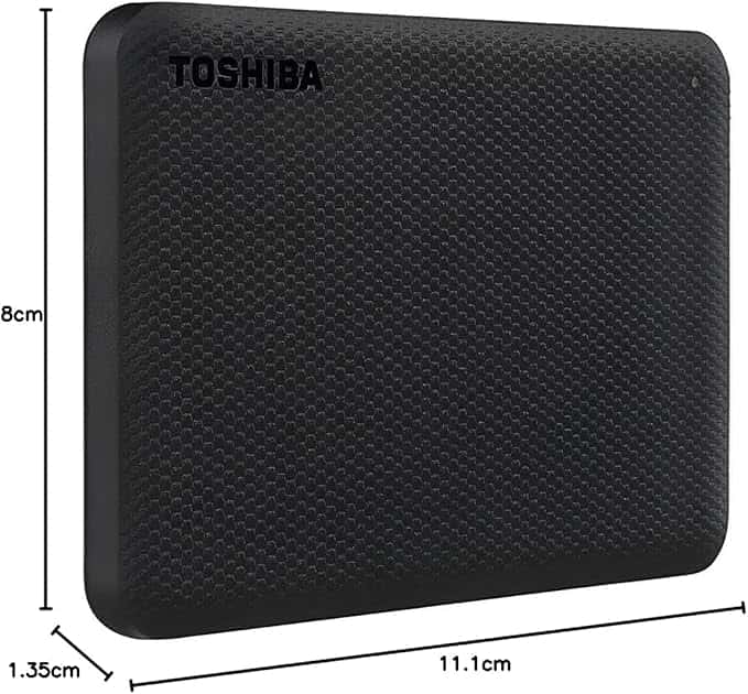 Disco Duro Externo Toshiba Canvio 1TB USB 3.0 | HDD Portátil 2.5 - Vista 5
