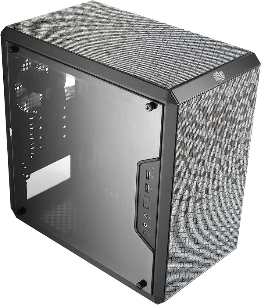 Cooler Master Minitorre Gaming | Chasis Micro-ATX y Mini-ITX con Panel Transparente  - Vista principal