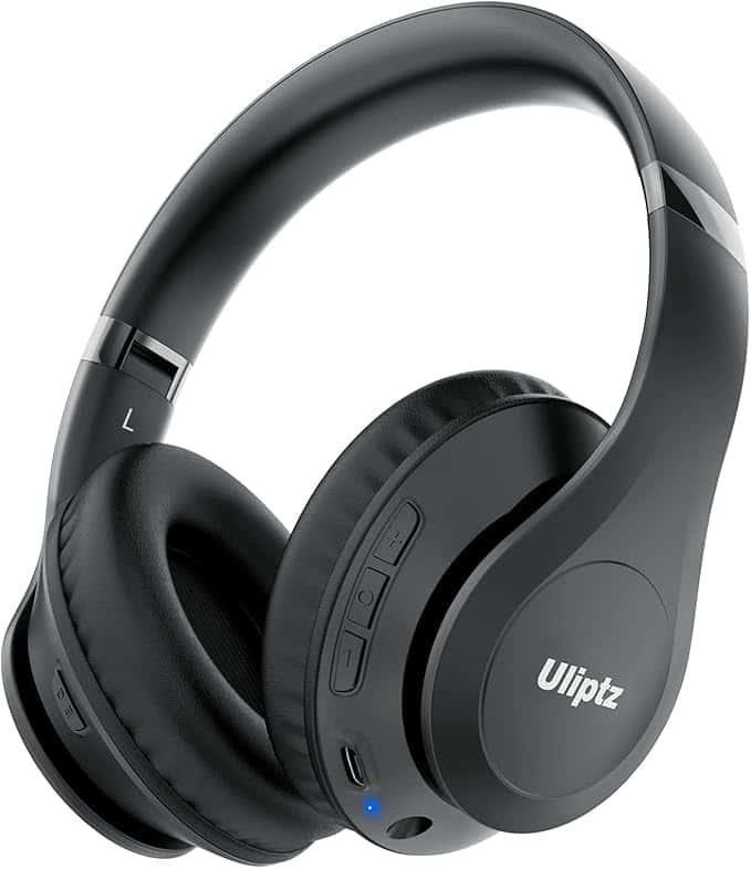 Uliptz Auriculares Bluetooth inalámbricos, tiempo de reproducción de 65 horas - Vista principal