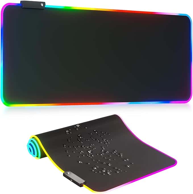 Alfombrilla de Mouse Gamer RGB XL – Tapete Extendido con 14 Modos de Iluminación LED - Vista principal