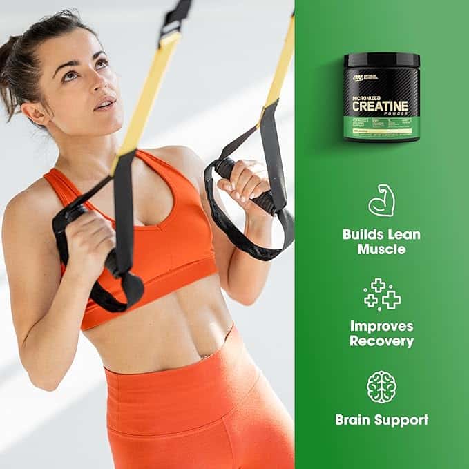 Optimum Nutrition Monohidrato de creatina micronizada en polvo - Vista 3