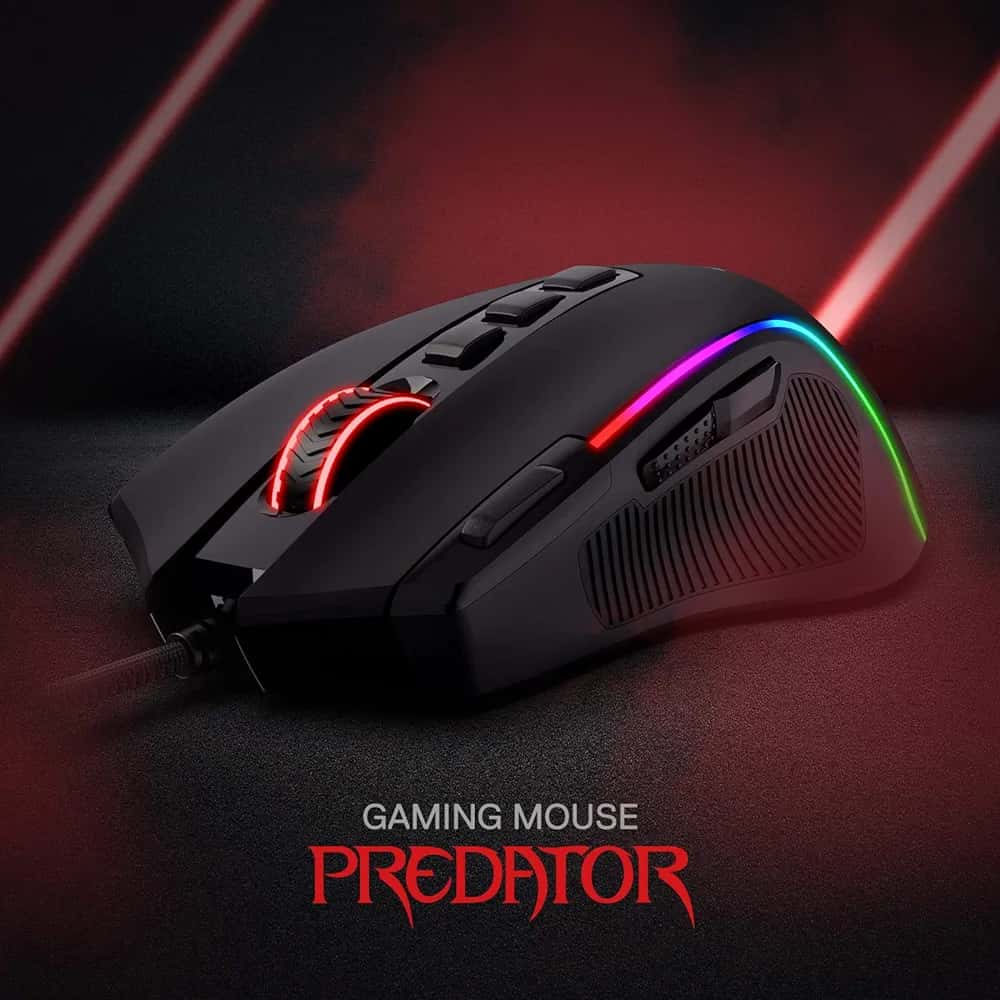 Mouse Redragon M612 Predator RGB - Vista 1