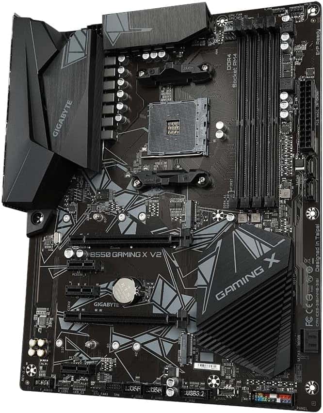 GIGABYTE B550 Gaming X V2 – Tarjeta Madre ATX AM4 para AMD Ryzen - Vista 3