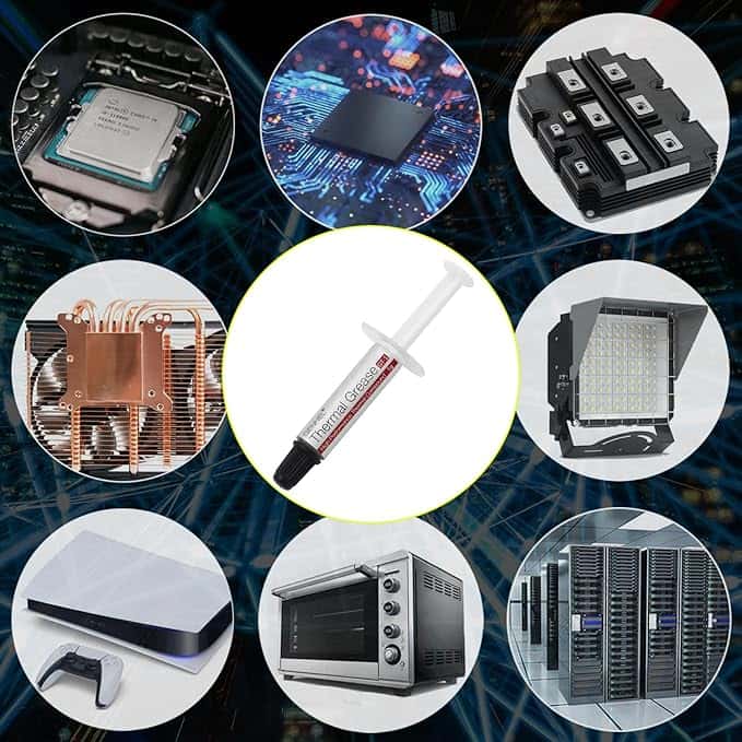 Paquete de pastas térmicas para CPU GT-1 Silver, alto rendimiento - Vista 3