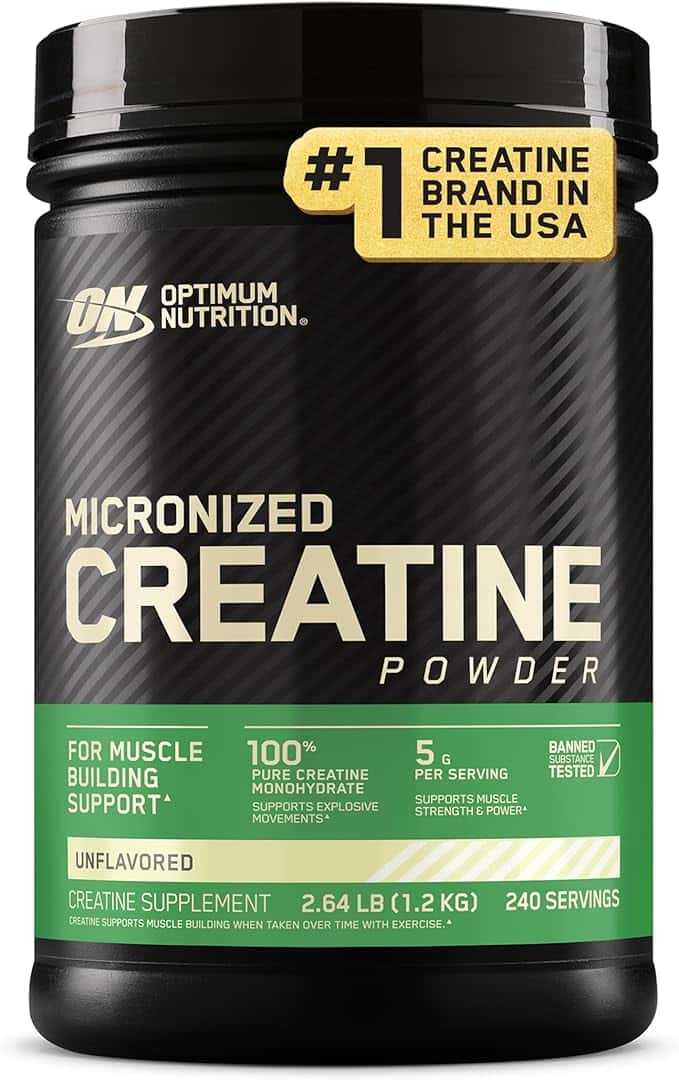 Optimum Nutrition Monohidrato de creatina micronizada en polvo - Vista 1